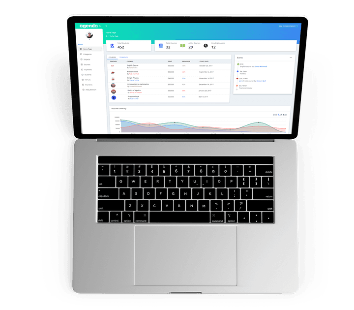 Agenda — Institute CRM